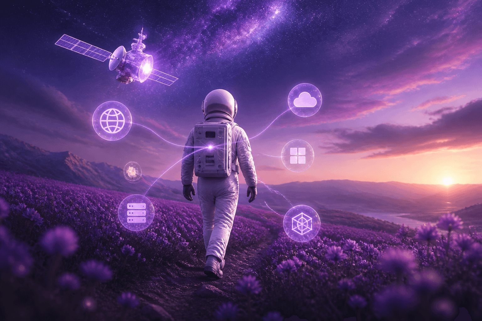 Astronaut nemusí řešit hosting ani doménu